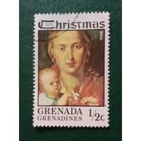 Гренада Гренадины 1975 Рождество Богородица с Младенцем