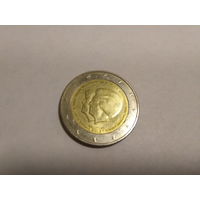 Нидерланды 2 евро, 2013 года Коронация Короля Виллема-Александра 35