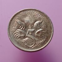 Австралия 5 центов 1977