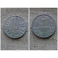 Австрия  10 грошей 1974