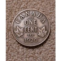 Канада 1 цент 1920 Георг V