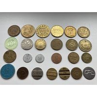 Небольшая коллекция жетонов