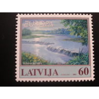Латвия 2001 Европа река