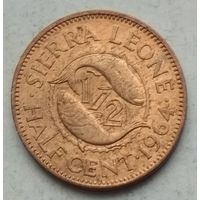 Сьерра-Леоне 1/2 цента 1964 г.