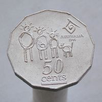 Австралия 50 центов 1994 Международный год семьи