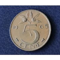 Нидерланды 5 центов 1965