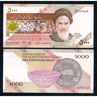 Иран, 5000 риалов образца 2013 год. UNC