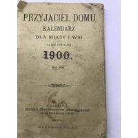 Календарь Kalendarz dla miast i wsi.1900r.