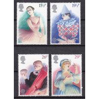 433. Великобритания. Европа : исторические события. 1982 г. Серия. MNH. Mi.##914-917.