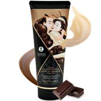 Съедобный массажный крем Shunga Intoxicating Chocolate со вкусом шоколада 200 мл