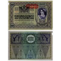Австрия. 10 000 крон (образца 1918 года, выпуск 1919, P65)