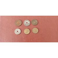 Лот монет старой Японии - 1