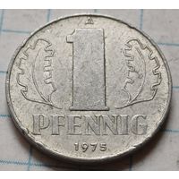 Германия - ГДР 1 пфенниг, 1975     ( 2-2-9 )