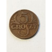Польша 5 грош 1930