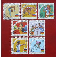 Мадагаскар. Спорт. ( 7 марок ) 1992 года.