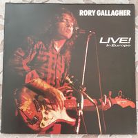 RORY GALLAGHER - 1972 - LIVE ! IN EUROPE (GERMANY) LP