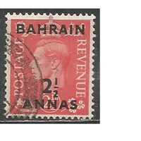 Бахрейн. Король Георг VI. Надпечатка на Британии#250. 1950г. Mi#74.