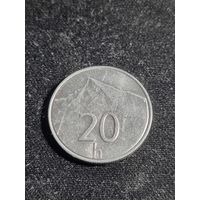 Словакия 20 геллеров 1994