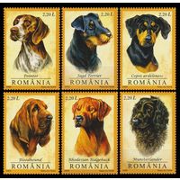 2005 Румыния 5982-5987 Собаки 10,00 евро