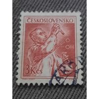 Чехословакия 1954. Профессии. Химик