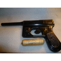 Маузер с упаковкой пистонов ленточных для пистолета СССР