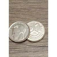 Бельгия. 1 франк 1991 года.