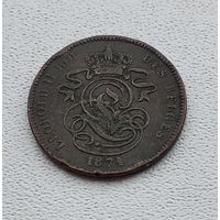 Бельгия 2 сантима, 1874  4-11-34