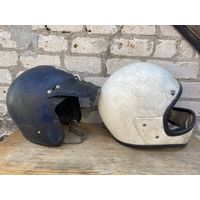 Пара  шлемов-касок из старого гаража