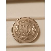 20 грошей 1991 г. Польша