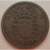 Ангола Португальская 2,5 эскудо 1953 г. Цена за 1 шт. (gl)