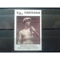 Гренада 1975 Давид Микельанджело**