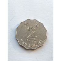 2 доллара, 2013 г., Гонконг