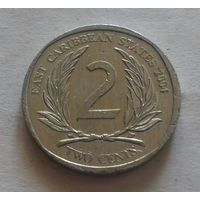 2 цента, Восточные Карибы 2004.