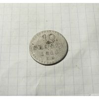 10 грошей 1813 Герцогство Варшавское.