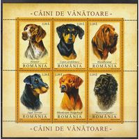 2005 Румыния 5982-5987/B361 Собаки 10,00 евро