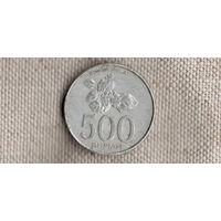Индонезия 500 рупий 2003/флора(Qu)