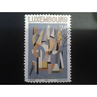 Люксембург 2000 живопись 1.3 - евро гаш.