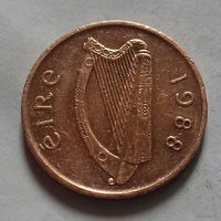 1 пенни, Ирландия 1988 г.