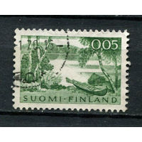 Финляндия - 1963 - Озеро - [Mi. 578] - полная серия - 1 марка. Гашеная.  (Лот 223AM)