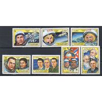 Космос Куба 1981 год серия из 7 марок
