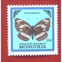 Монголия. Бабочки. ( 1 марка ) 1986 года. 4-9.