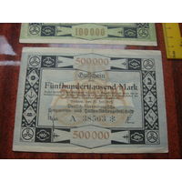 Германия 500000 марок 1923 Нотгельд