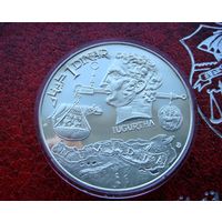 1 динар Тунис 1969 Югурта Весы Правосудие Серебро 925 (монета из набора)