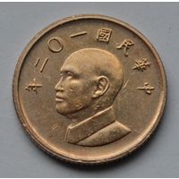 Тайвань, 1 доллар 2013 г.