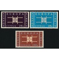 1963 Кипр 225-227 Европа Септ 35,00 евро