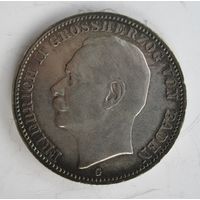 Баден 3 марки 1911 серебро  .31-380