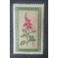 ГДР 1960 цветы 1из5