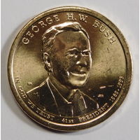 США.1 доллар 2020 Президент 41 Джордж Буш Двор уточняйте