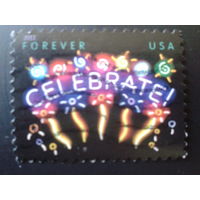 США 2011 поздравительная марка