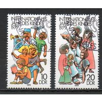 Международный год ребенка ГДР 1979 год серия из 2-х марок